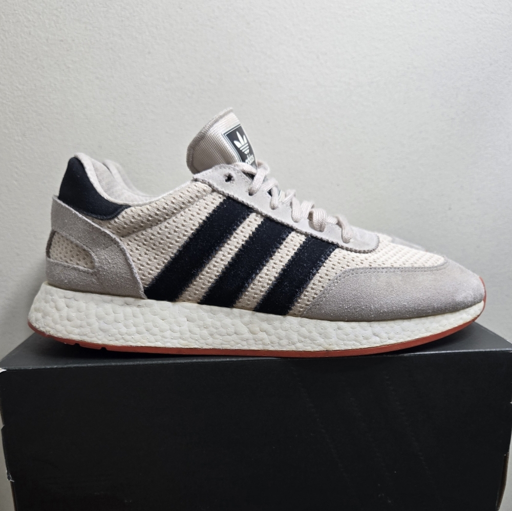 Adidas i-5923 raw brown beige black sneakers men's 12 d97212 "Rare"